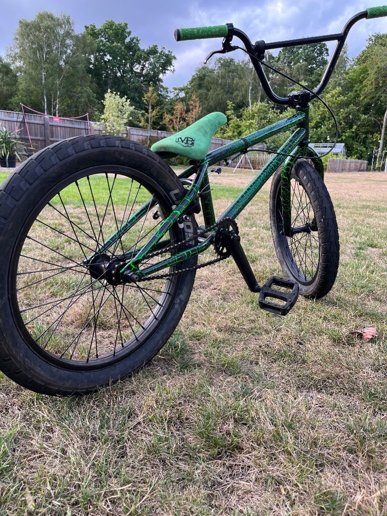 Bmx Mafia Madmain green crackle 20inch 